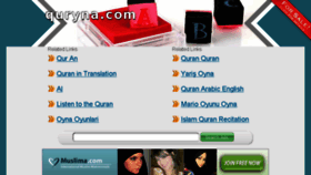 What Quryna.com website looked like in 2014 (9 years ago)