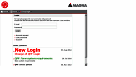 What Qpf.magna.com website looked like in 2014 (9 years ago)