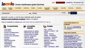 What Quilmes.locanto.com.ar website looked like in 2015 (8 years ago)