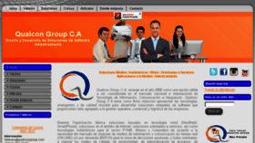 What Qualcongroup.com website looked like in 2015 (9 years ago)