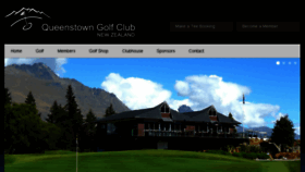 What Queenstowngolf.co.nz website looked like in 2015 (8 years ago)