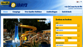 What Qualityholidays.nl website looked like in 2015 (8 years ago)