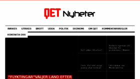 What Qet.se website looked like in 2015 (8 years ago)