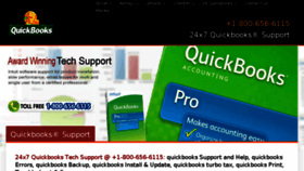 What Quickbookshelp.support website looked like in 2015 (10 years ago)
