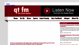 What Qtfm.co.uk website looked like in 2015 (8 years ago)