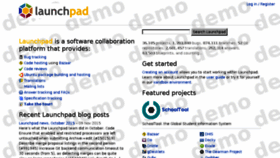 What Qastaging.launchpad.net website looked like in 2015 (8 years ago)