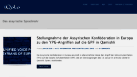 What Qolo.de website looked like in 2016 (8 years ago)