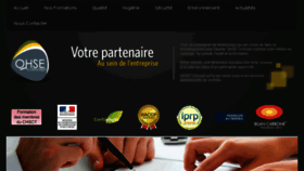 What Qhse-concept.fr website looked like in 2016 (8 years ago)