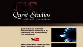What Queststudios.com website looked like in 2016 (7 years ago)
