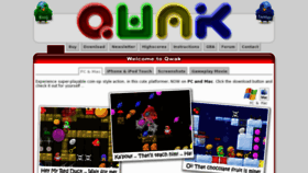 What Qwak.co.uk website looked like in 2016 (7 years ago)
