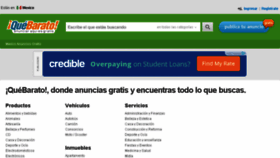 What Quintanaroo.quebarato.com.mx website looked like in 2016 (7 years ago)