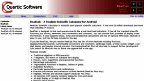 What Quartic-software.co.uk website looked like in 2016 (8 years ago)