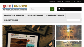 What Quikunlock.com website looked like in 2016 (7 years ago)