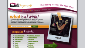 What Quink.com website looked like in 2016 (7 years ago)