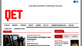 What Qet.se website looked like in 2016 (7 years ago)