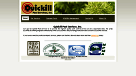 What Quickillpest.com website looked like in 2016 (7 years ago)