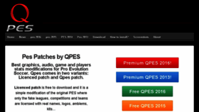What Qpes.org website looked like in 2016 (7 years ago)