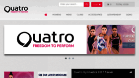 What Quatrogymnastics.com website looked like in 2016 (7 years ago)