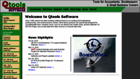 What Qtools.com website looked like in 2016 (7 years ago)