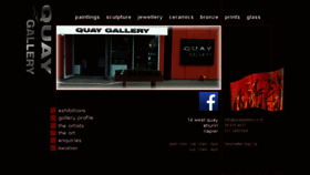 What Quaygallery.co.nz website looked like in 2016 (7 years ago)