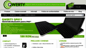 What Qwerty.ro website looked like in 2016 (7 years ago)