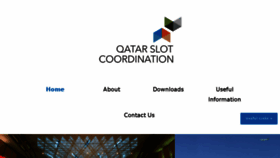 What Qatarcoordination.org website looked like in 2016 (7 years ago)