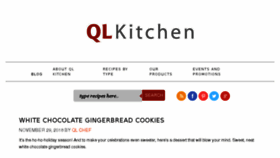 What Qlkitchen.com website looked like in 2016 (7 years ago)