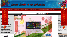 What Quocthang.com.vn website looked like in 2016 (7 years ago)