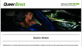 What Quinn-direct.com website looked like in 2016 (7 years ago)
