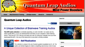 What Quantumleapaudios.com website looked like in 2016 (7 years ago)