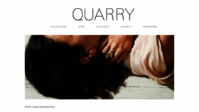 What Quarryjewelry.us website looked like in 2016 (7 years ago)