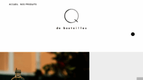 What Qdebouteilles.fr website looked like in 2017 (7 years ago)