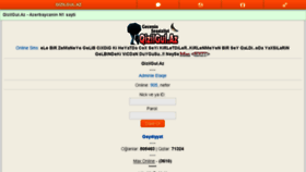 What Qizilgul.az website looked like in 2017 (6 years ago)