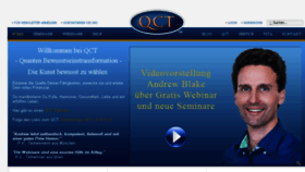 What Qct-seminar.com website looked like in 2017 (7 years ago)