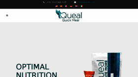 What Queal.eu website looked like in 2017 (7 years ago)