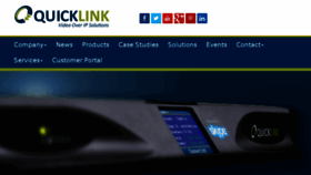 What Quicklink.tv website looked like in 2017 (6 years ago)
