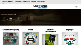 What Quicklinks.ie website looked like in 2017 (6 years ago)