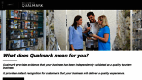 What Qualmark.co.nz website looked like in 2017 (6 years ago)