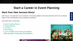 What Qceventplanning.co.uk website looked like in 2017 (6 years ago)