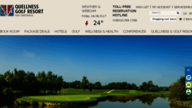 What Quellness-golf.com website looked like in 2017 (6 years ago)