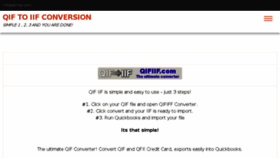 What Qifiif.com website looked like in 2017 (6 years ago)