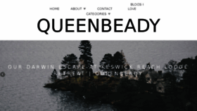 What Queenbeady.com website looked like in 2017 (6 years ago)