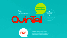 What Quintal.cc website looked like in 2017 (6 years ago)