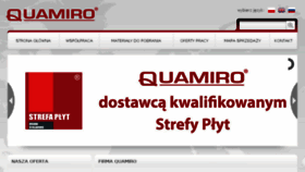 What Quamiro.pl website looked like in 2017 (6 years ago)