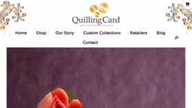 What Quillingcard.com website looked like in 2017 (6 years ago)