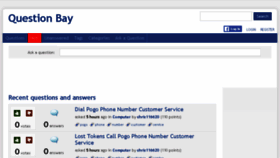 What Questionbay.com website looked like in 2017 (6 years ago)