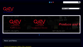 What Qatv.org website looked like in 2017 (6 years ago)
