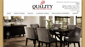 What Qualityfurniturerental.com website looked like in 2017 (6 years ago)