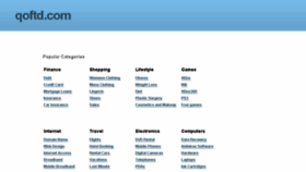 What Qoftd.com website looked like in 2017 (8 years ago)