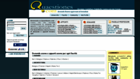 What Quaestiones.com website looked like in 2017 (6 years ago)